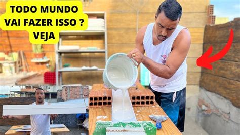 GENIAL CUSTO MUITO BAIXO COMO FAZER RODAPÉ DE GESSO CASEIRO MOLDURA E