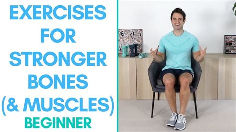 Exercises For Stronger Bones For Seniors Beginner Osteoporosis