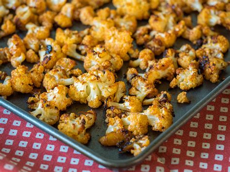 Sweet And Spicy Roasted Cauliflower 12 Tomatoes