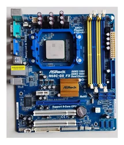 Combo Board Asrock N C Gs Fx Cpu Gb Ram Amd Am Am Env O Gratis