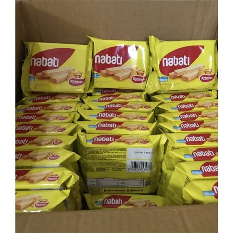 Jual Nabati Richeese Wafer Keju Dus Isi X Gr Shopee Indonesia