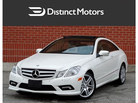 2010 Mercedes Benz E Class E350 Coupeamg Sportpremiumnavloaded