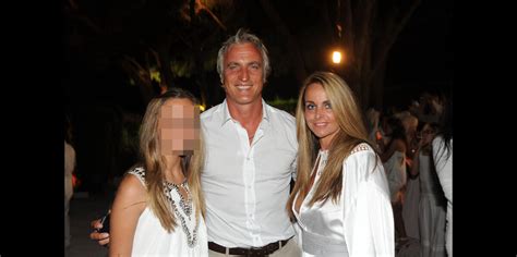 Vidéo David Ginola sa femme et sa fille lors de la soirée blanche