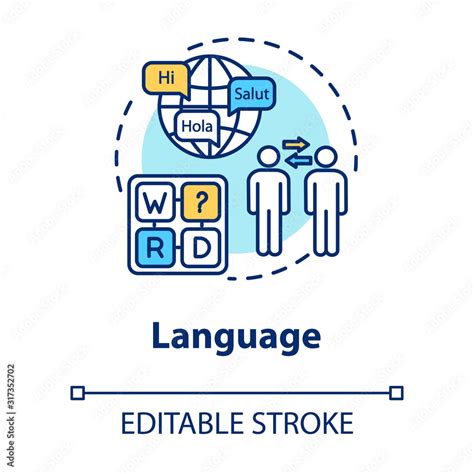 Language Concept Icon Ability To Communicate In Different Languages