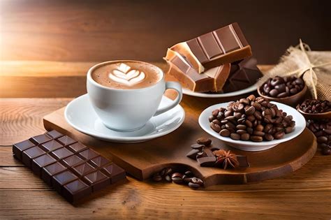 Premium Photo Hot Chocolate Coffee