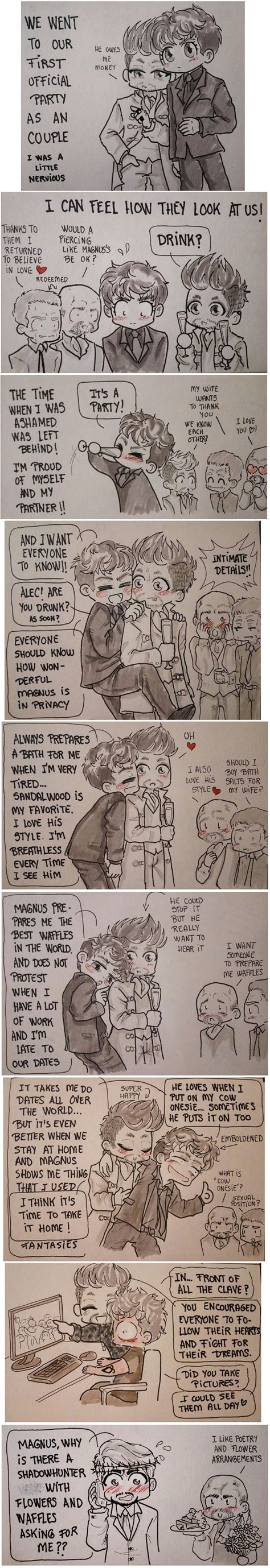 Having Too Much To Drink By Mavitomo Shadowhunters Alexander