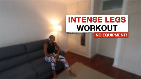 10 Min Legs Workout At Home Routine Youtube