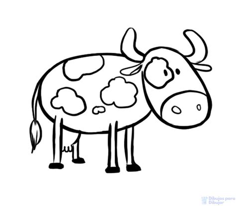 F Ciles Dibujos De Vacas Para Dibujar Dibujos De Colorear