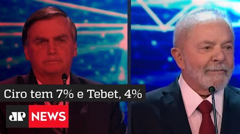 Pesquisa Poderdata Lula 44 E 37 Para Bolsonaro No Primeiro Turno