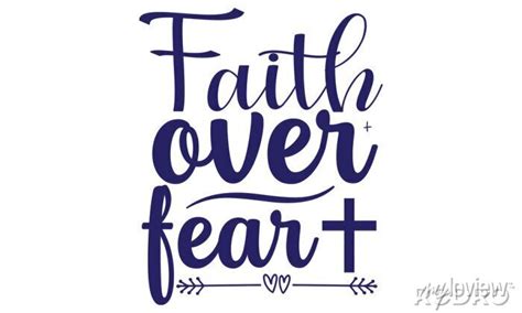 Faith Over Fear Svg Christian Svg Bundle Religious Quote Svg Canvas