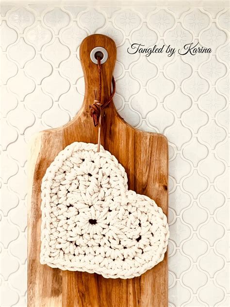 Farmhouse Trivet Crochet Trivet Crochet Hot Pad Crochet Etsy