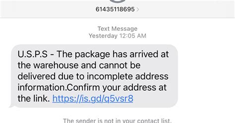 Usps Warns Of Smishing Text Scam News