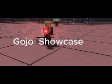 Sorcerer Gojo Showcase Strongest Battlegrounds Youtube