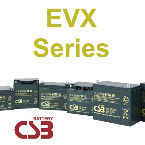 CSB EVX1272FR SLA AGM Battery Battery Store Inc