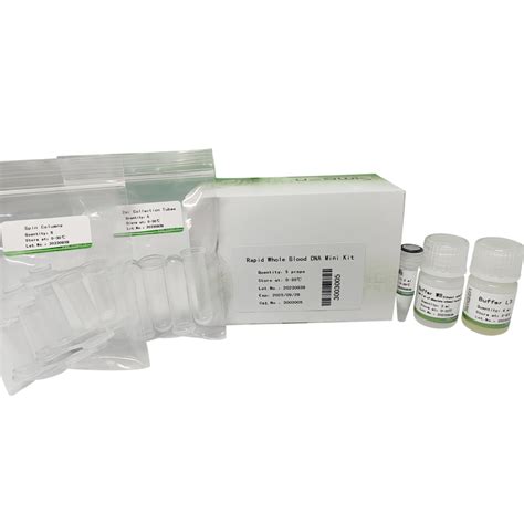 Rapid Whole Blood DNA Mini Kit Forest Specialiezed In The Molecular