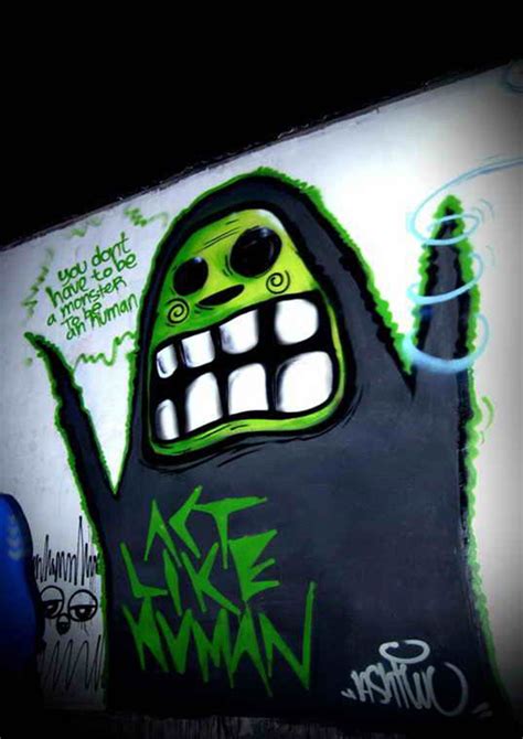 Scary Graffiti Monster Characters || Graffiti Tutorial