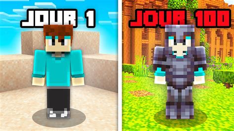 J Ai Surv Cu Jours Sur Une Le D Serte Minecraft Hardcore Voici