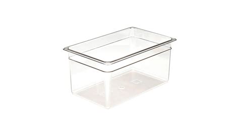 Cambro 18CW135 Camwear Clear Full Size Food Pan 8 Deep Frazer S