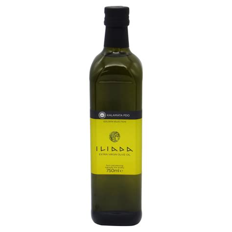 EXTRA VIRGIN KALAMATA OLIVE OIL BTL 750ml Iliada Mediterranean