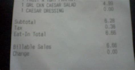 Tried To Eat Healthy At Mcdonalds Receipt Made Their Intentions