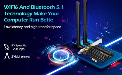 Tropro Pcie Wifi Card Bluetooth Ax Mbps Ax Dual Band