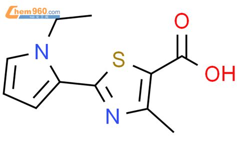 1546225 80 2 2 1 Ethyl 1H Pyrrol 2 Yl 4 Methylthiazole 5 Carboxylic