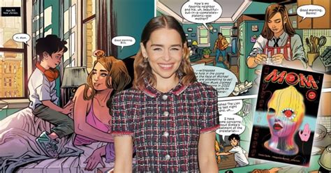 Game Of Thrones Emilia Clarke Reveals Mom Mother Of Madness Comic