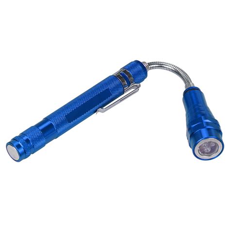 Flexible Torch Telescopic 3 Led Magnetic Pick Up Tool Light Flashlight