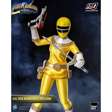 Power Rangers Zeo Yellow Zeo Ranger II FigZero 1:6 Scale Action Figure