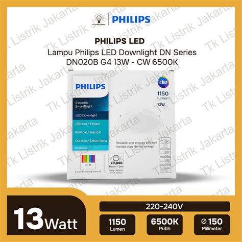 Jual Philips Led Downlight Dn B G Led W V D Sni