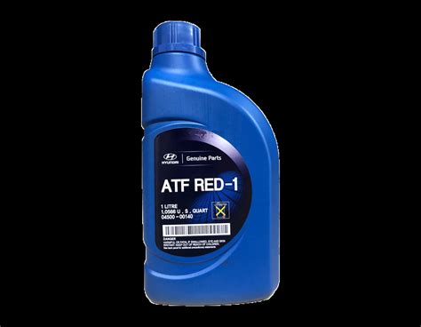 روغن گیربکس هیوندای مدل HYUNDAI ATF RED 1 یک لیتری اصلی مایکارلوبس