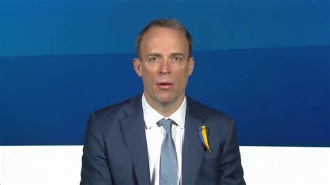 Ukraine Invasion Dominic Raab Condemns Nuclear Plant Attack News Uk