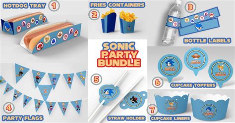 sonic birthday party decoration 3