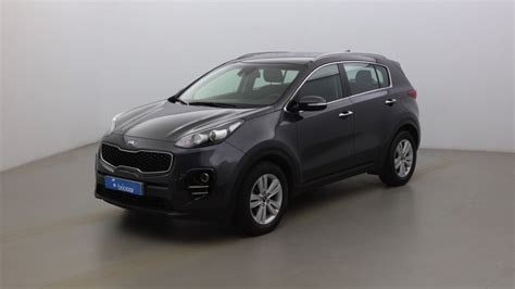 KIA Sportage 1 7 CRDi 115ch ISG Active Business 4x2 Gris Anthracite