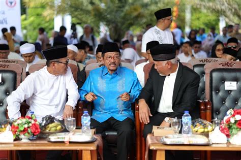 3 Gubernur Di Momen Peresmian Nama Masjid Raya Syekh Ahmad Khatib Al