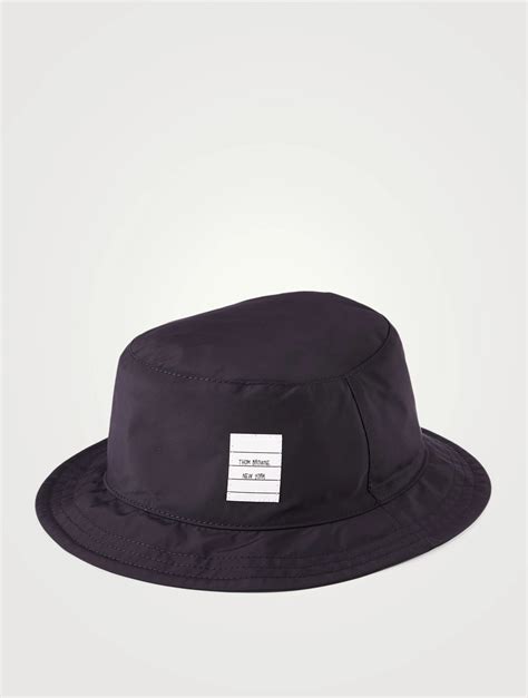 Thom Browne Nylon Gabardine Bucket Hat Holt Renfrew