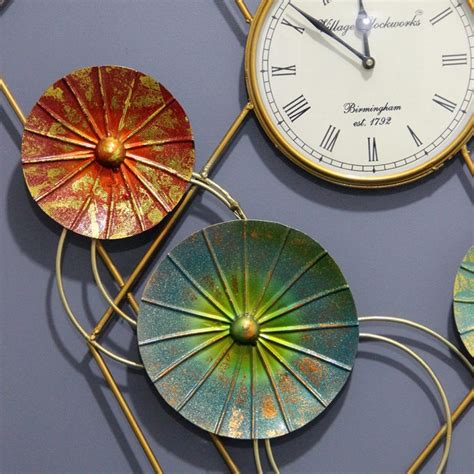 Metal Wall Clocks - WallMantra