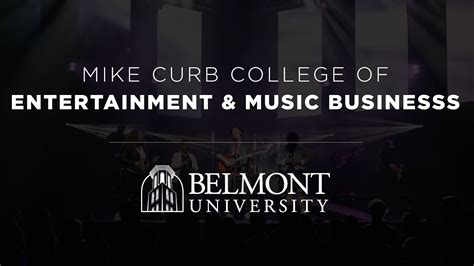 Mike Curb College Of Entertainment And Music Business Youtube