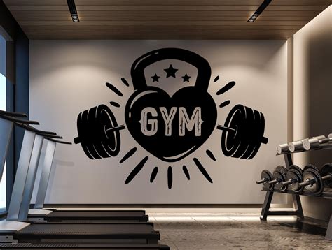 Motivational Wall Decals Gym Wall Decor Quotes Inspirational Decals