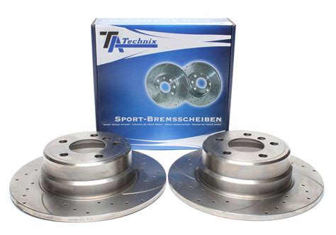 Ta Technix Sport Bremsscheiben Satz Hinterachse Passend F R Bmw X E