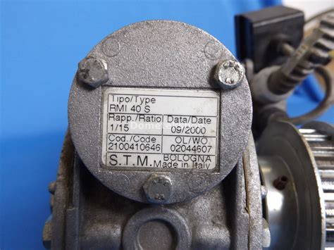 Stm Rmi S Gear Reducer Ratio W Phase Motor Hp