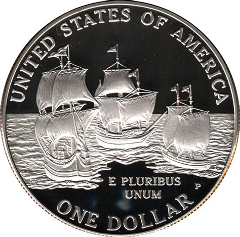 Dollar Jamestown Th Anniversary United States Numista