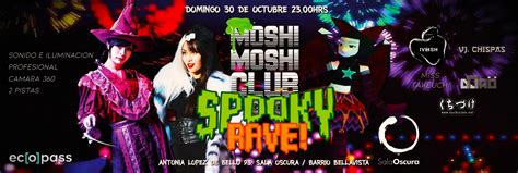 entradas moshi moshi club spooky rave ecopass