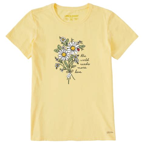 Women S More Love Daisies Crusher Tee Life Is Good Official Site