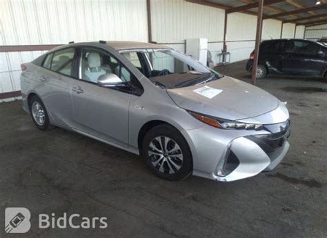 Toyota Prius Prime Xle Jtdkarfp L Bid History Bidcars