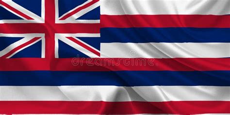 High Detailed Flag Of Hawaii Hawaii State Flag National Hawaii Flag