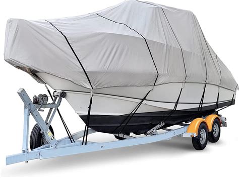 Amazon ANZAGA Boat Cover 600D Heavy Duty Waterproof Marine Grade