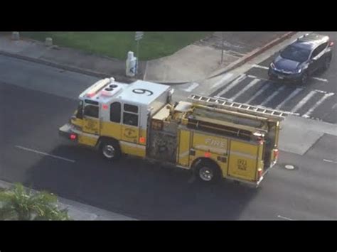 Air Horn Kakaako Fire Station Honolulu Fire Dept Engine