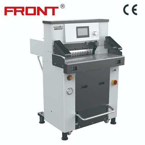 China Mm Hydraulic Program Control Paper Cutter With Ball Table