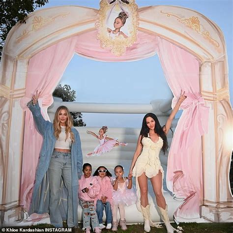 Khloe Kardashian Takes Daughter True Thompson And Niece Dream